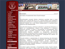 Tablet Screenshot of fmt.mk.uni-pannon.hu